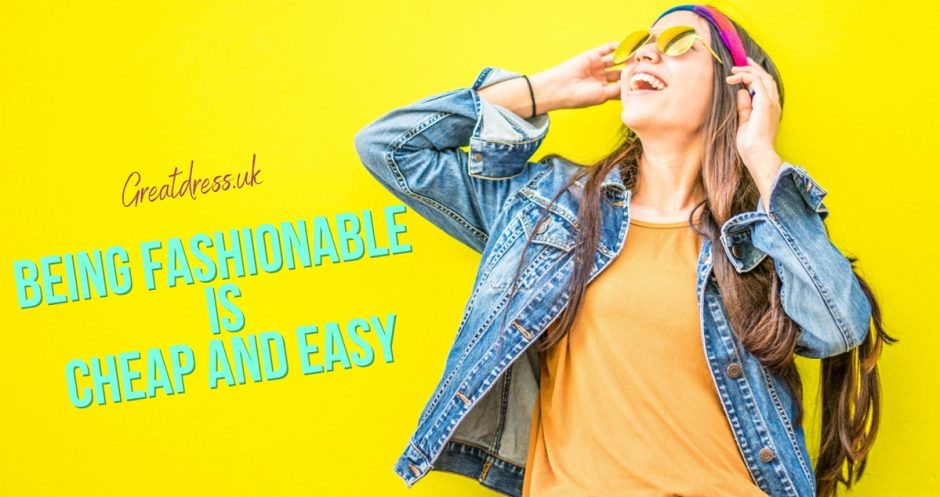Being Fashionable is Cheap and Easy