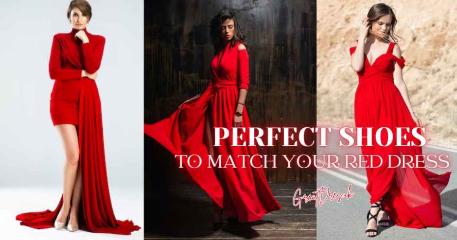Perfect Shoes to Match Your Red Dress