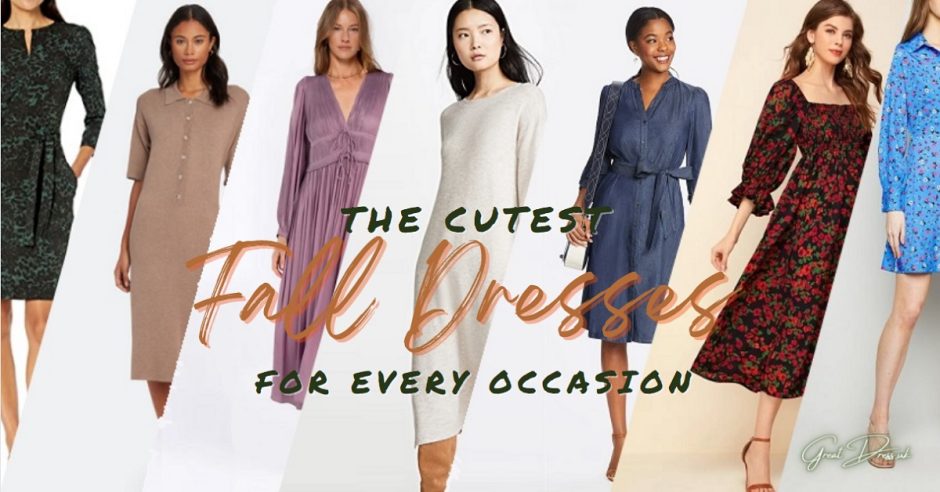 The Cutest Fall Dresses for Every Occasion