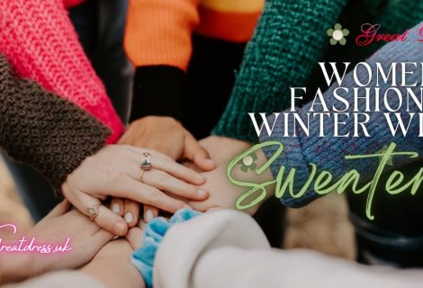 Women's Fashion in Winter with Sweaters